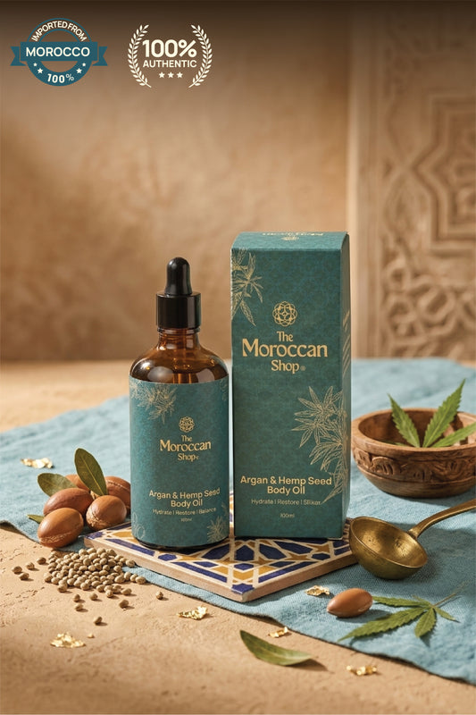 Argan & Hemp Seed Body Oil