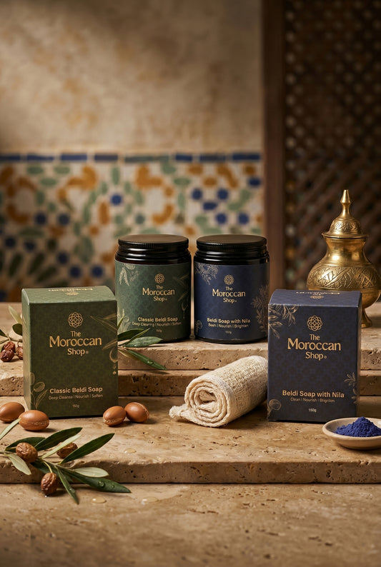 Classic Beldi Soap + Nila Beldi Soap